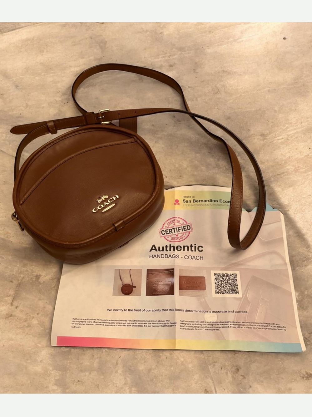 Coach Archive Re-Edition Canteen Crossbody F27971 - Picture 2 of 9